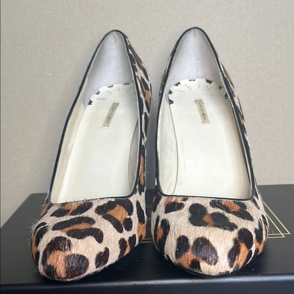 Leopard Print Women's Heels - Picture 3 of 5